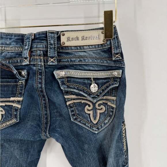 Rock‎ Revival skinny jeans Gwen size 25 - Picture 3 of 8